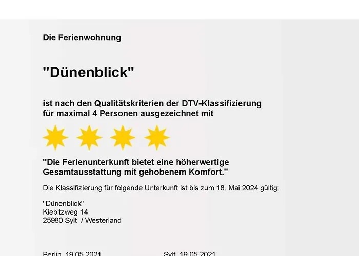 Duenenblick Apartmán